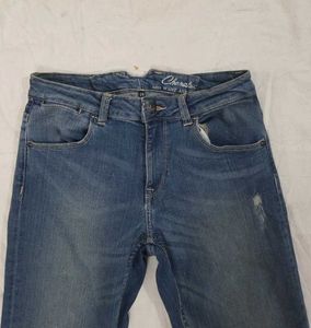 Cherokee Stylish Ripped Blue Denim Jeans