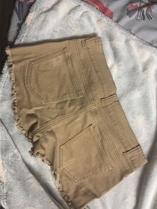 Denim shorts for women