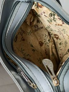 grey womens sidebag