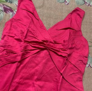 Little Pink Fuchsia Dress For Women