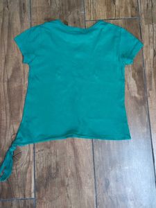 Benetton T-Shirt with Cheetah Graphic