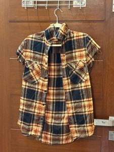 Men's Plaid Flannel Shirt - Short Sleeve