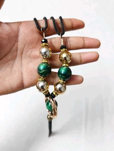 Used Handmade Beaded Jewelry Set
