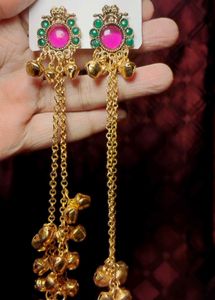Kashmiri Elegant Dangle Earrings ✨