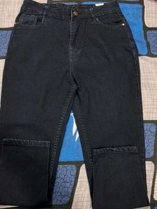 Classic Dark Wash Denim Jeans