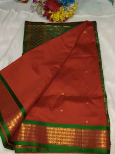Elegant Green Silk Saree with blouse