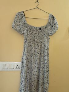 Floral Print Midi Dress