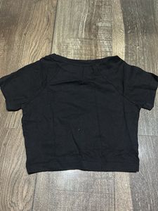 Graphic Print Crop T-Shirt
