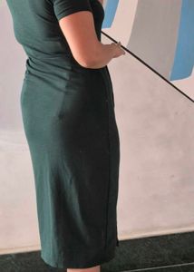 Button-Up Mid length Dress