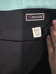 Classic Black Pencil Skirt