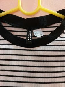 Striped Bodycon Mini Dress