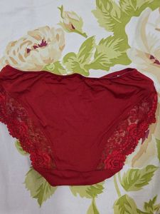Red Lace Bra &amp; Panty Set