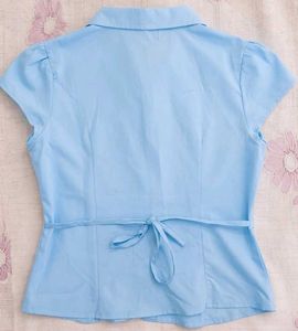 Light Blue Button-Up Shirt