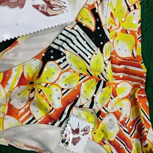 Vibrant 🎁🆕Floral Bikini Bottom
