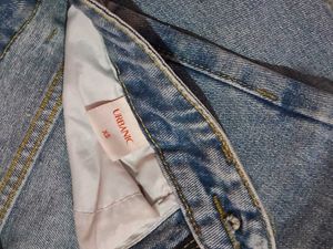URBANIC Trendy Ripped Wide Leg Jeans