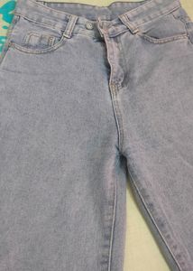 Straight Leg High Waist Jeans