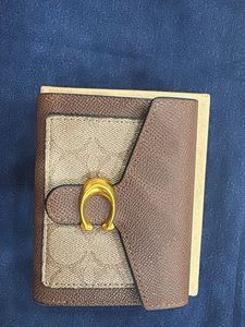 Coach Signature Canvas Wallet