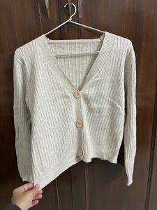 Light Peach Cardigan