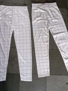 Stylish Checked stricheble jeggings Pants