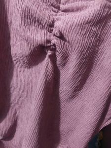 Chic Ruched Lilac Top