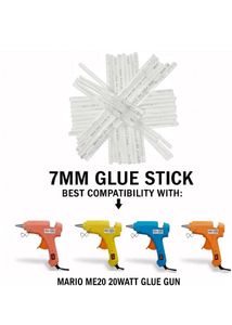 25pcs Clear Hot Glue Sticks