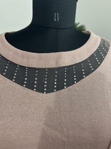 Stylish Pink Korean Party Dress