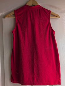 Sleeveless Mock Neck Top