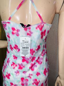 last pcs left Floral Print Mini Dress