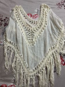 Boho Fringe Tunic Top