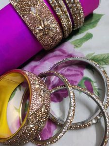 Sparkling Bangle Set