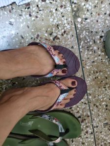 Two Soft Flip Flops Bundle In 5:5 Size For Women