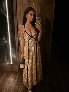 Floral Print Maxi Dress