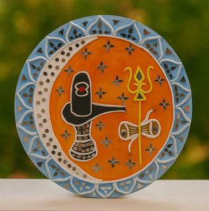 lippan art hand craft shiv bhgwan