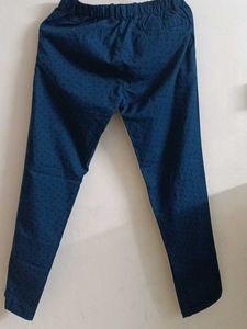 New Blue Patterned Boys Pants