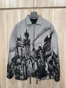 Unique Graphic Print Jacket ( only worn once)