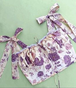 Cute Tie Up Detail Top