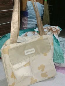 Stylish Beige Tote Bag