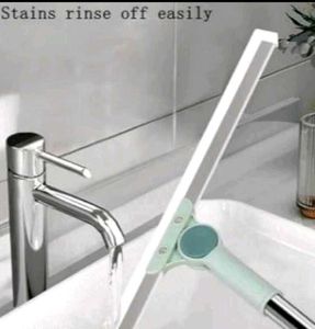 Silicone Floor Wiper with Adjustable Handle