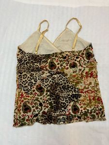 Boho Print Camisole Top