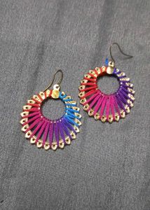 Colorful Hoop Earrings