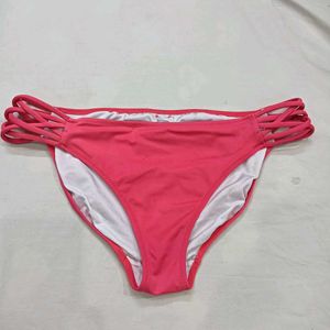 Bright Pink 🪔Strappy Bikini Bottoms