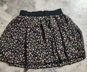 Cute Floral Mini Skirt