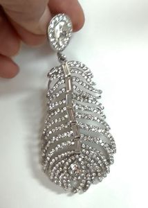 Exquisite Feather Drop Earrings