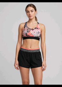 decathlon padded Sports Bra short set