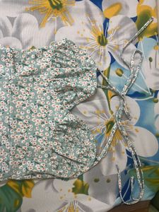 Cute Floral Mini Dress