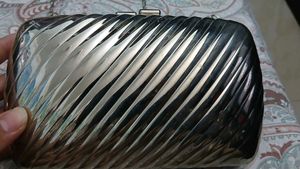 Solid Silver Evening Bag