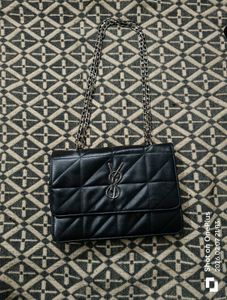 YSL Saint Laurent black Shoulder imported bag