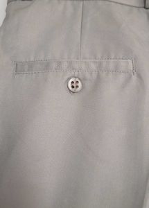 Men's Grey Straight Pants