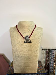 Oxidized Peacock Multiway Necklace