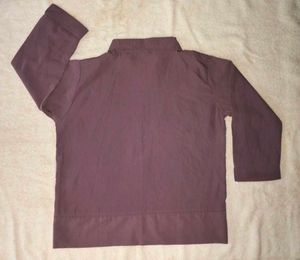 Women's Purple Zip-Up Jacket